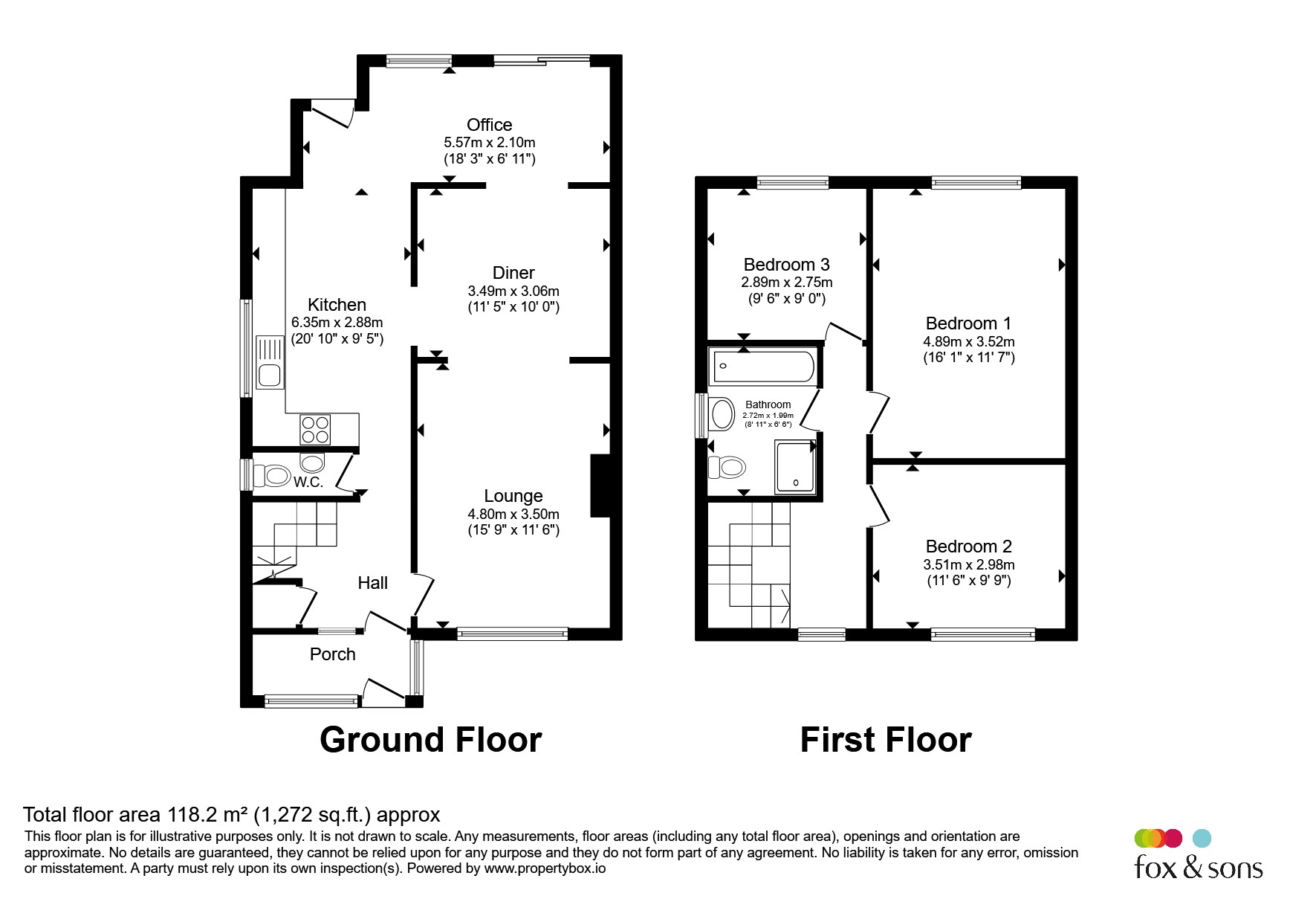 22a, Warmdene Road, Brighton floorplan