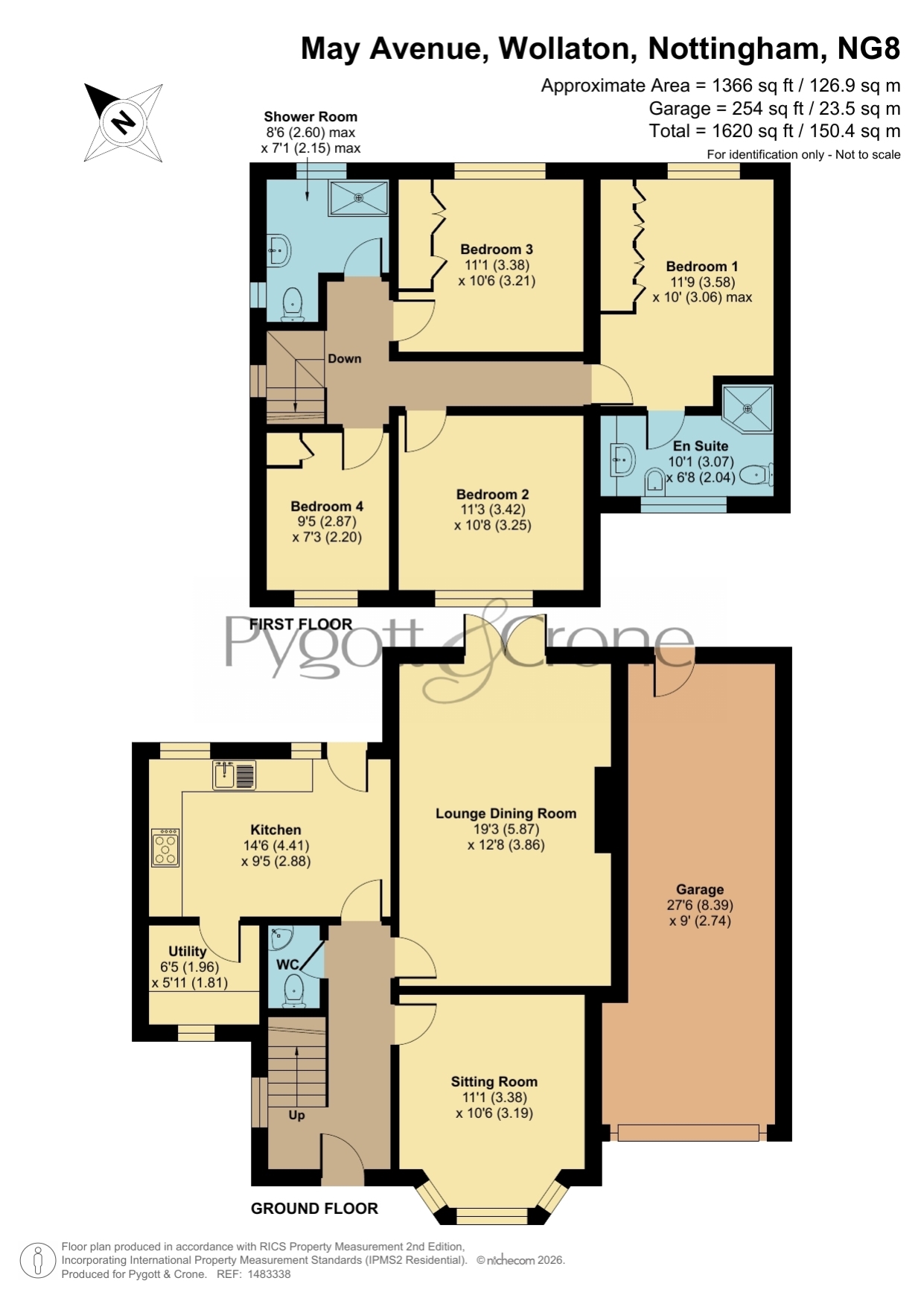 4, May Avenue, Wollaton floorplan