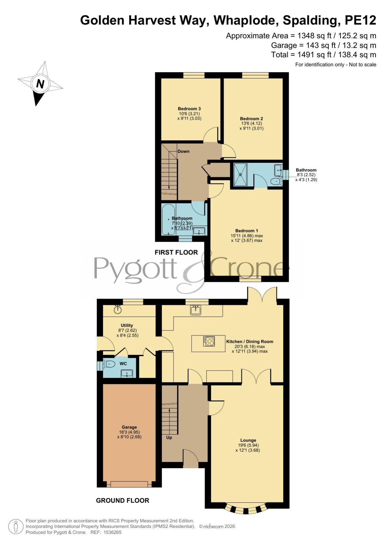 Golden Harvest Way, Spalding floorplan