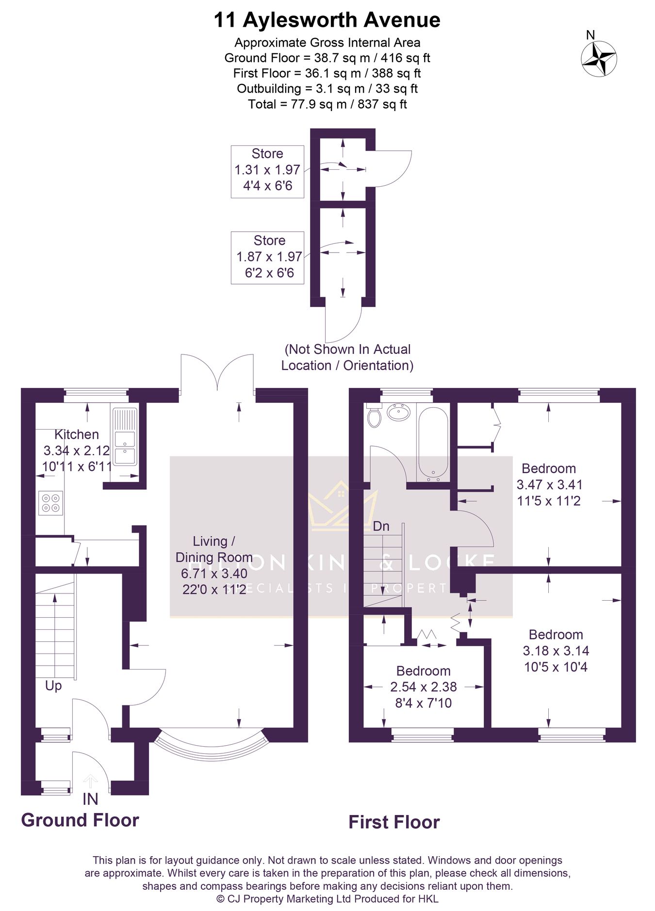 11, Aylesworth Avenue, Slough floorplan
