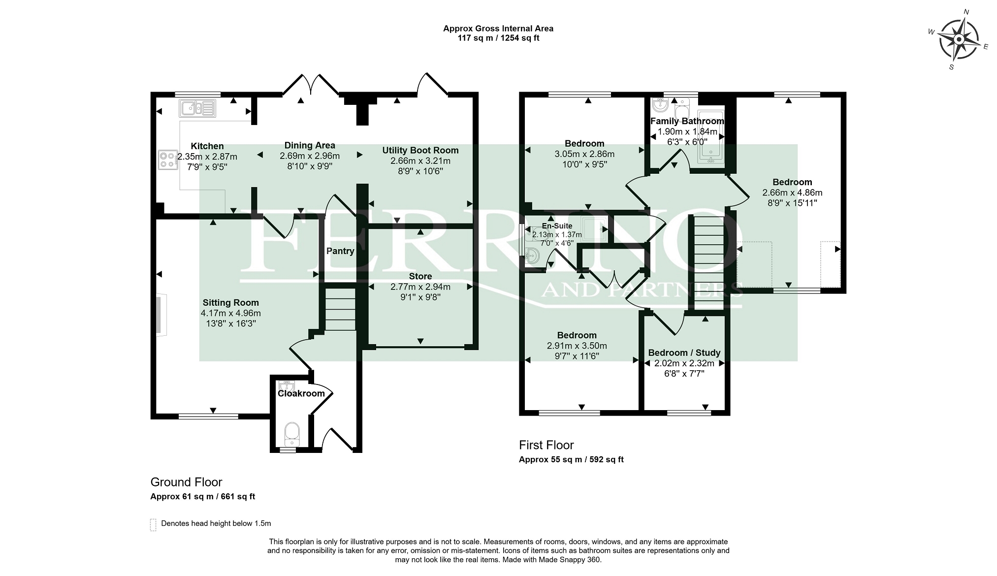 9, The Rudge, Lydney floorplan