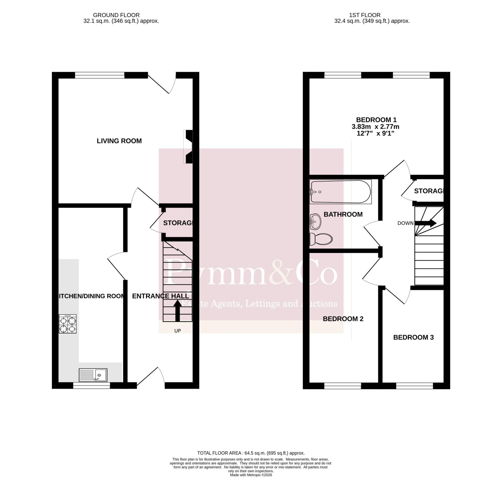 Coslany Street, Norwich floorplan
