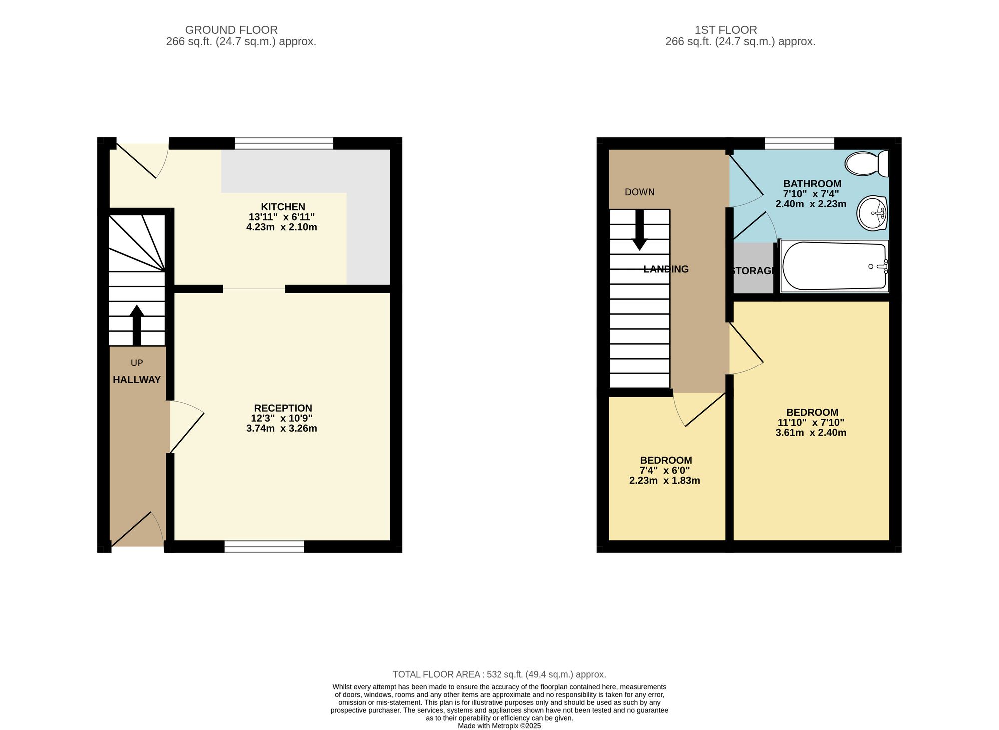 54 High Street, Mountain Ash floorplan