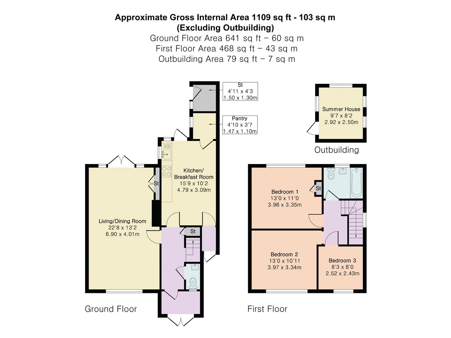 10, Sacombe Green Road, Sacombe floorplan