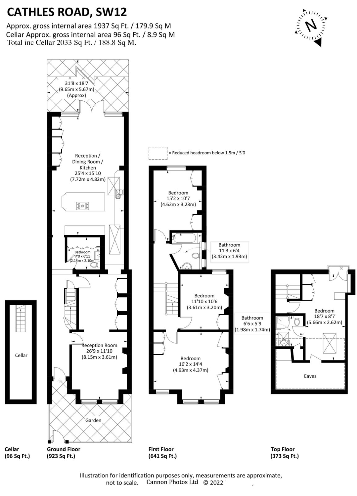 Cathles Road, London SW12, 4 bedroom terraced house for sale 60890013