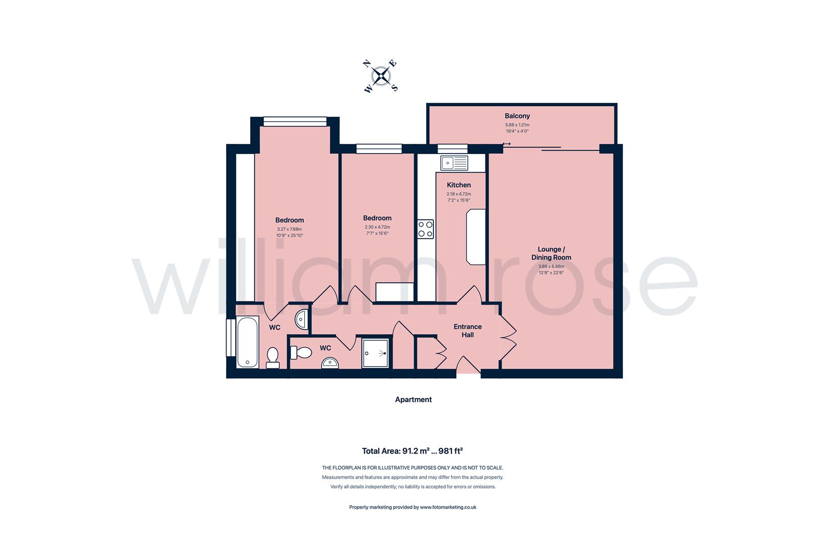 24, Tree Tops, Sydney Road, Woodford Green floorplan