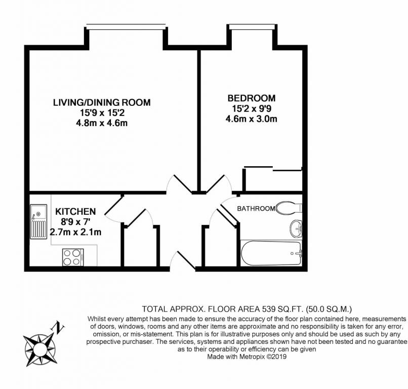 1 Bedrooms Flat for sale in Elmhurst Court, Heathcote Road, Camberley GU15