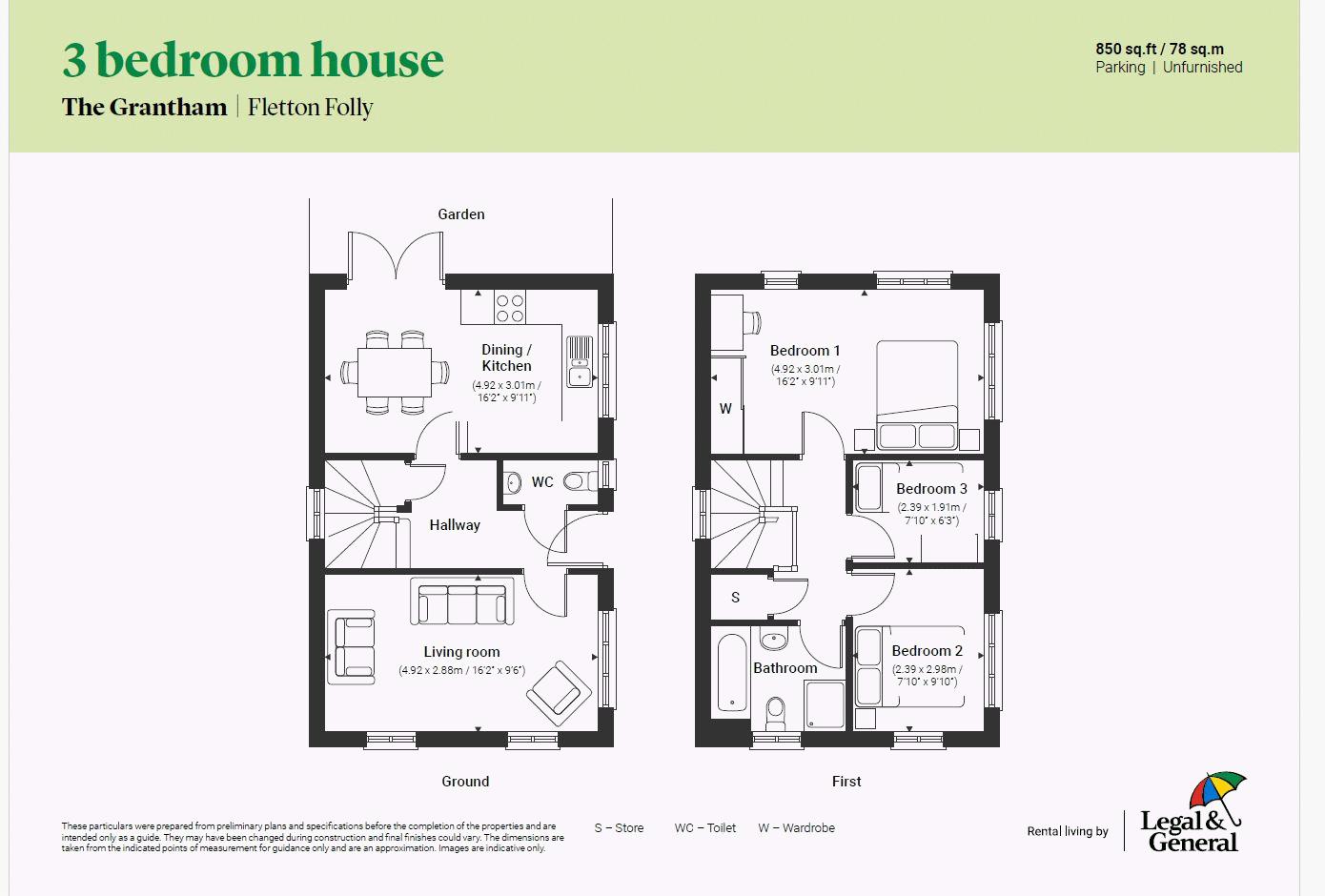 29, Tauntons Drive, Peterborough floorplan