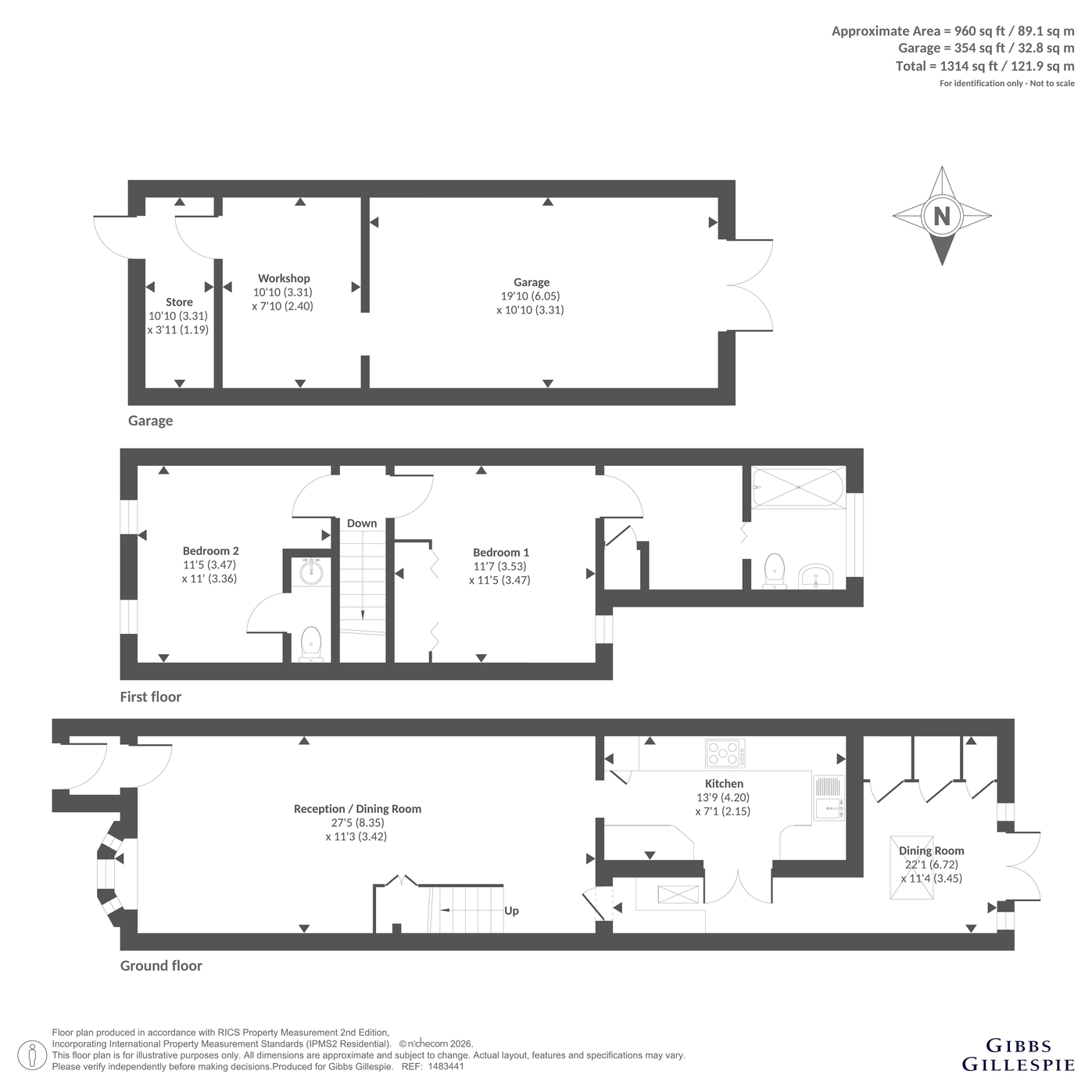 18, Mansion Lane, Buckinghamshire floorplan