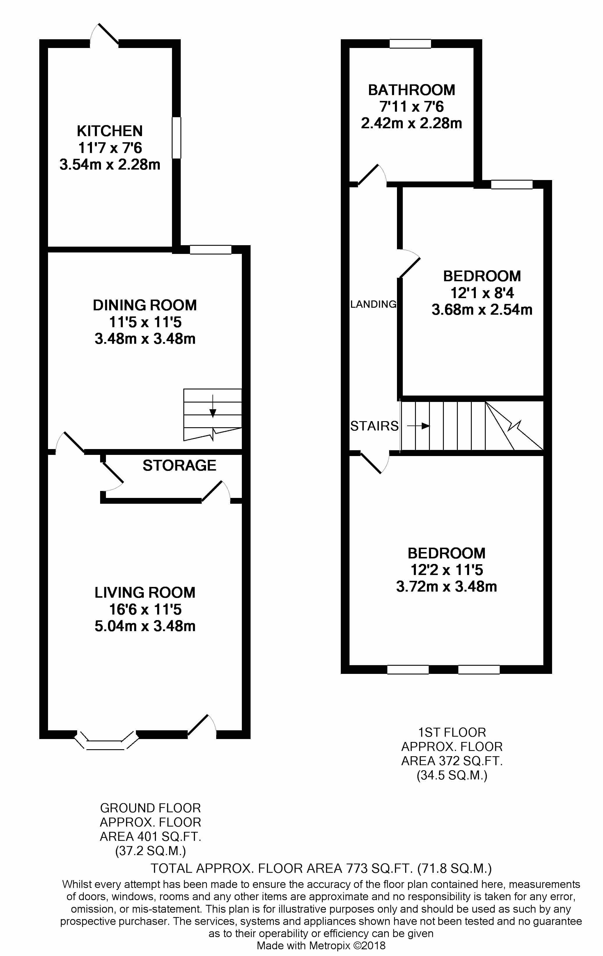 2 Bedrooms Terraced house to rent in Holywell Road, Watford WD18