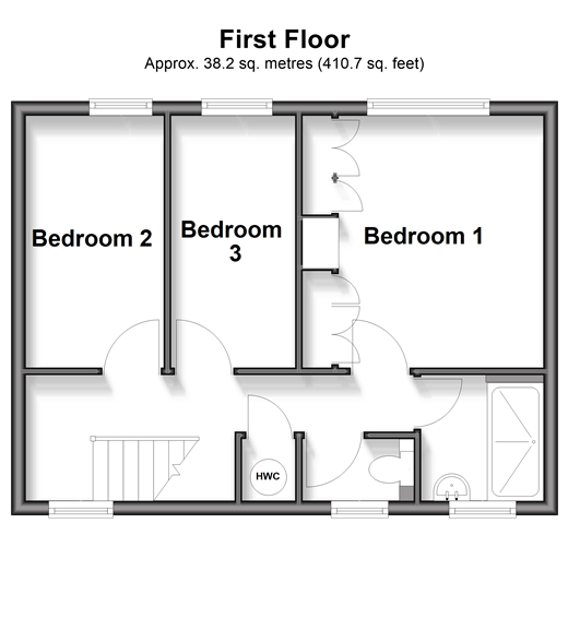 Bourne Close, Basildon floorplan