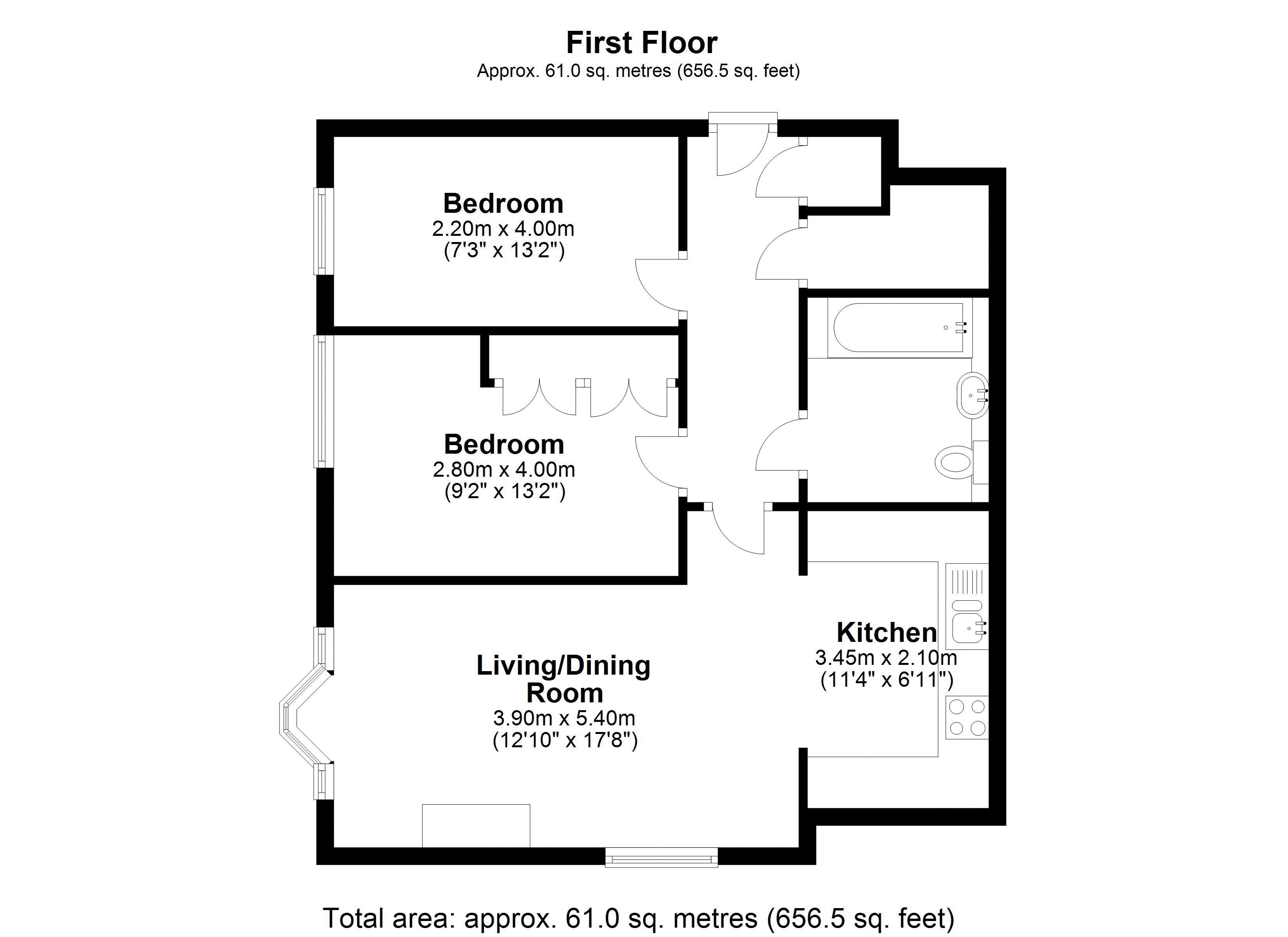 2 Bedrooms Flat for sale in Firs Close, Claygate, Esher KT10