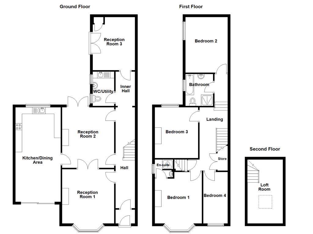139, Blackburn Road, Great Harwood floorplan