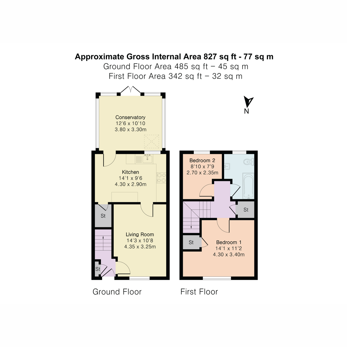 Pinckneys Way, Salisbury floorplan
