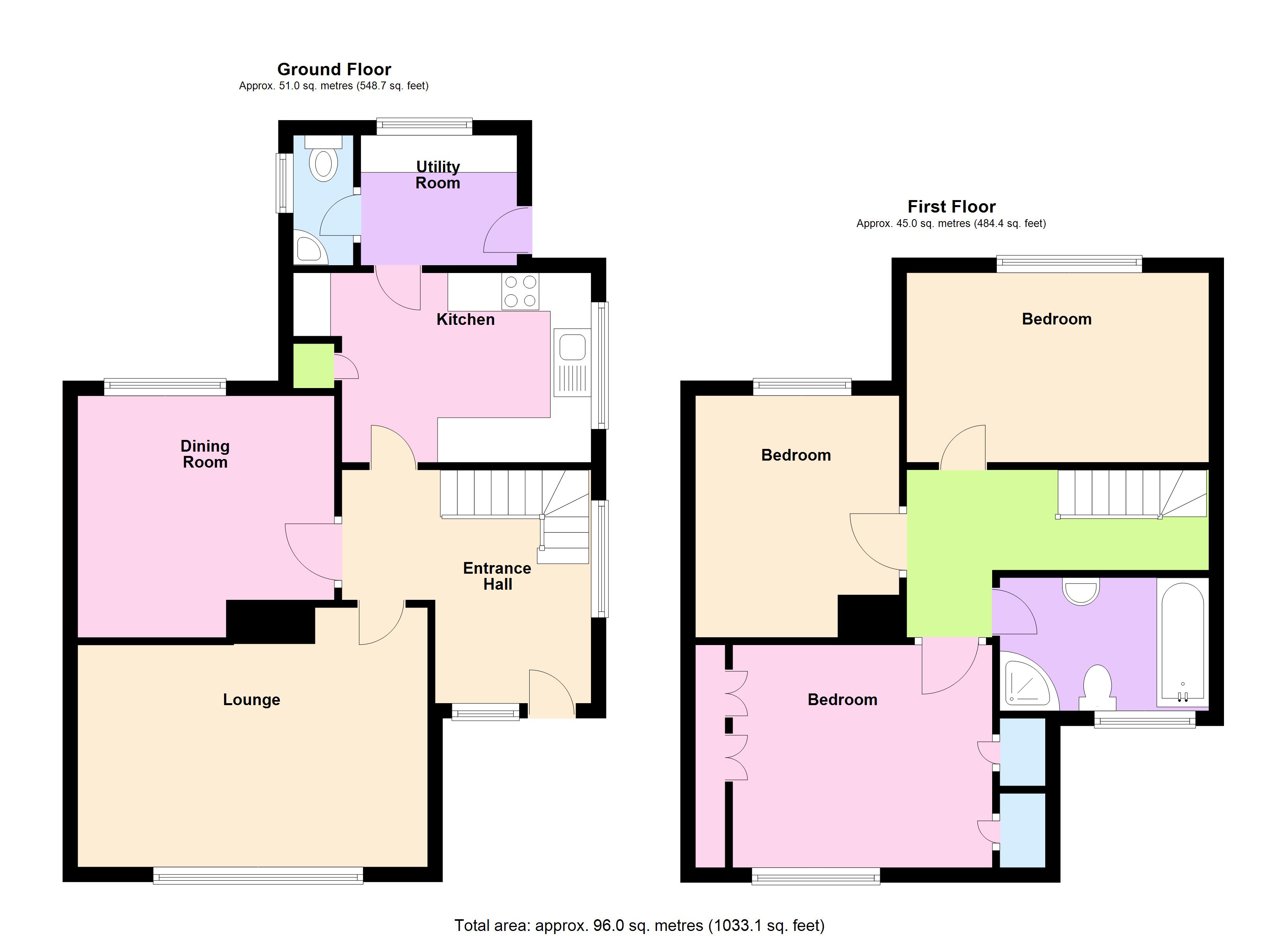 25, Woodland Avenue, Bridgwater floorplan