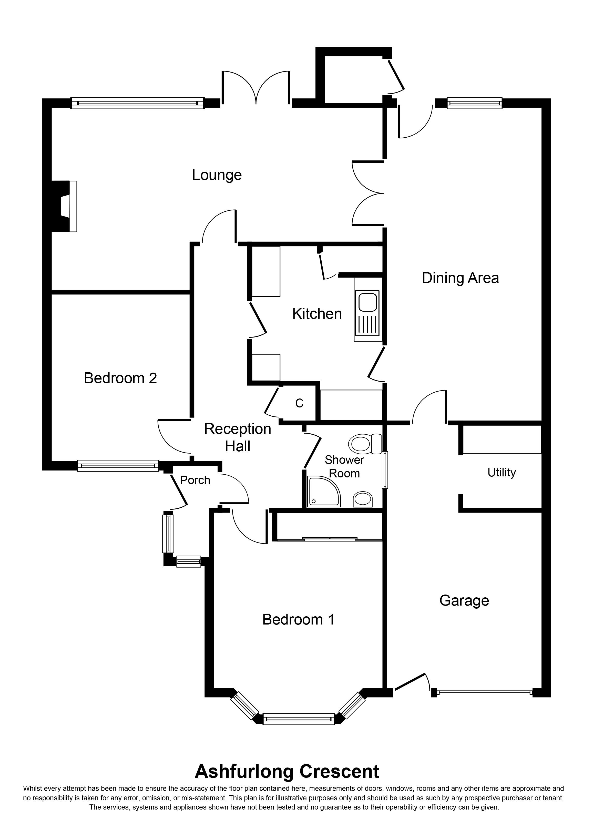 2 Bedrooms Detached bungalow for sale in Ashfurlong Crescent, Sutton Coldfield B75