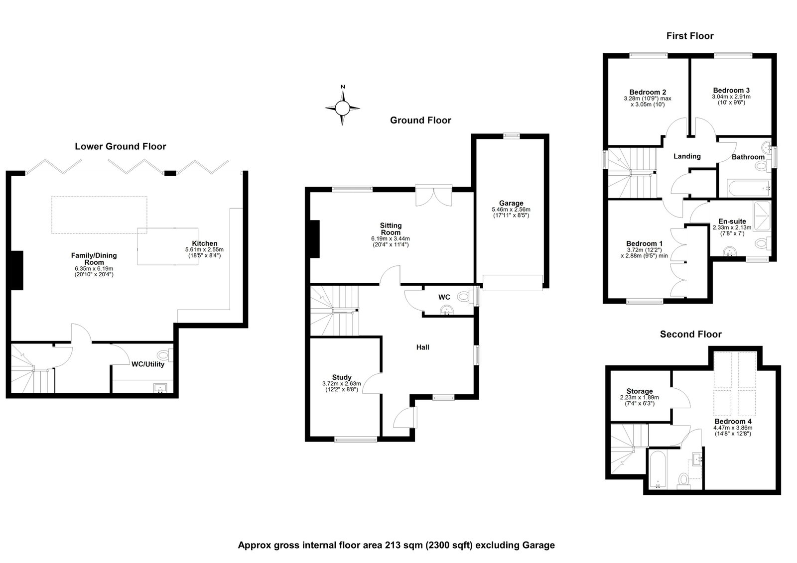 32, West Road, Saffron Walden floorplan