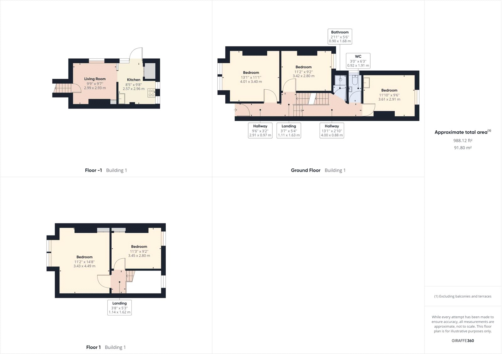 223, Elm Grove, East Sussex floorplan