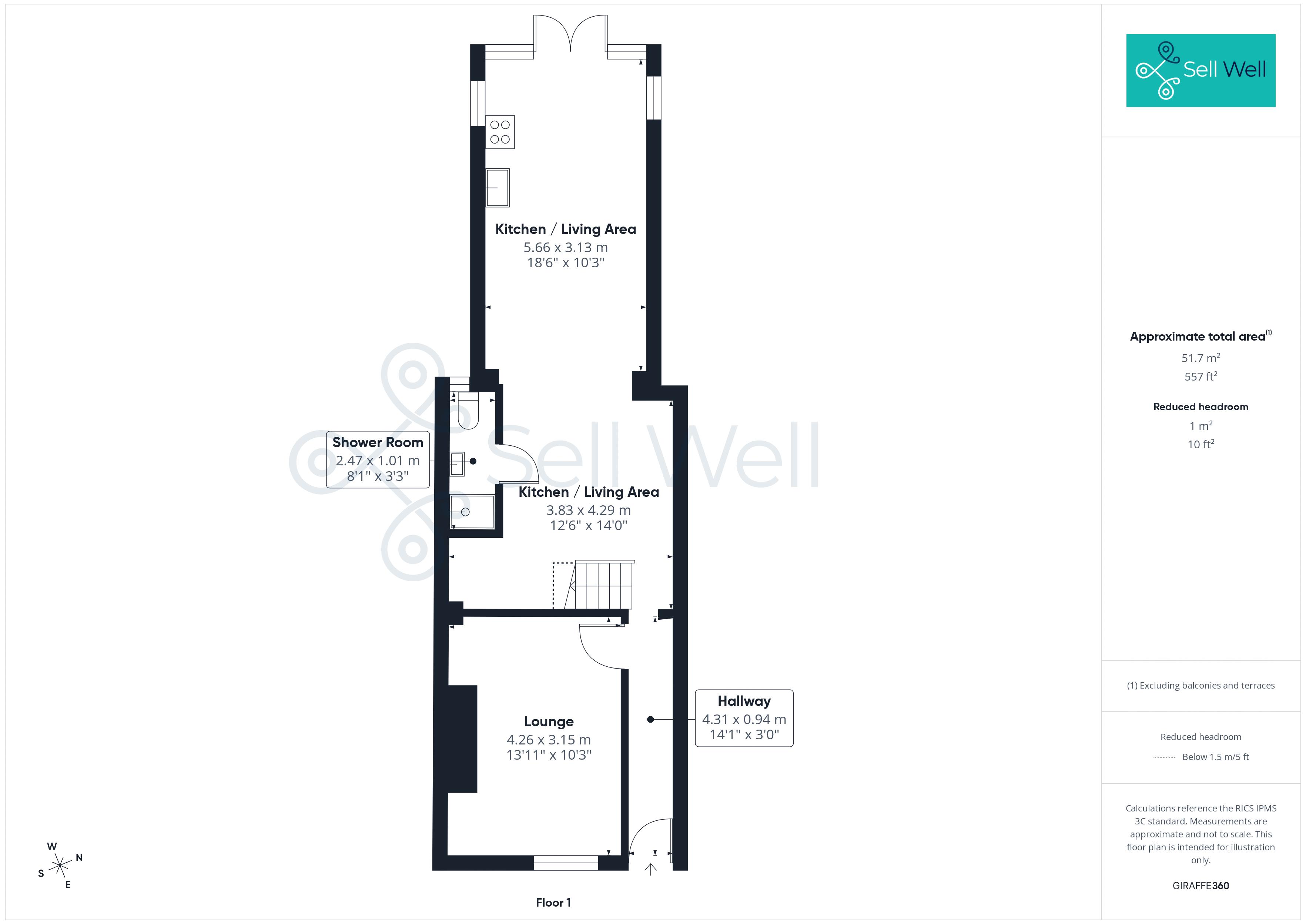 23, Worsley Road North, Manchester floorplan