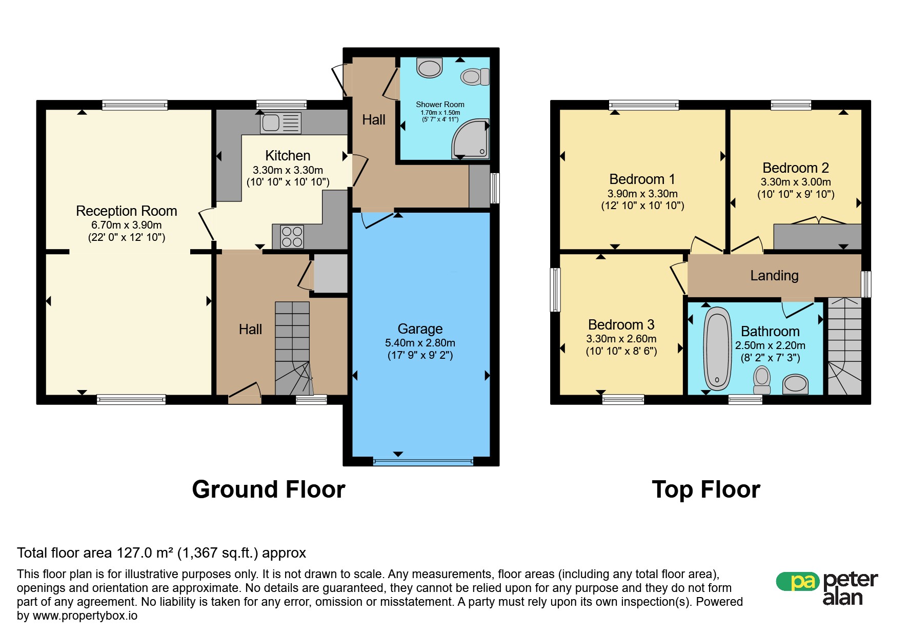 69, Waunscil Avenue, Bridgend floorplan
