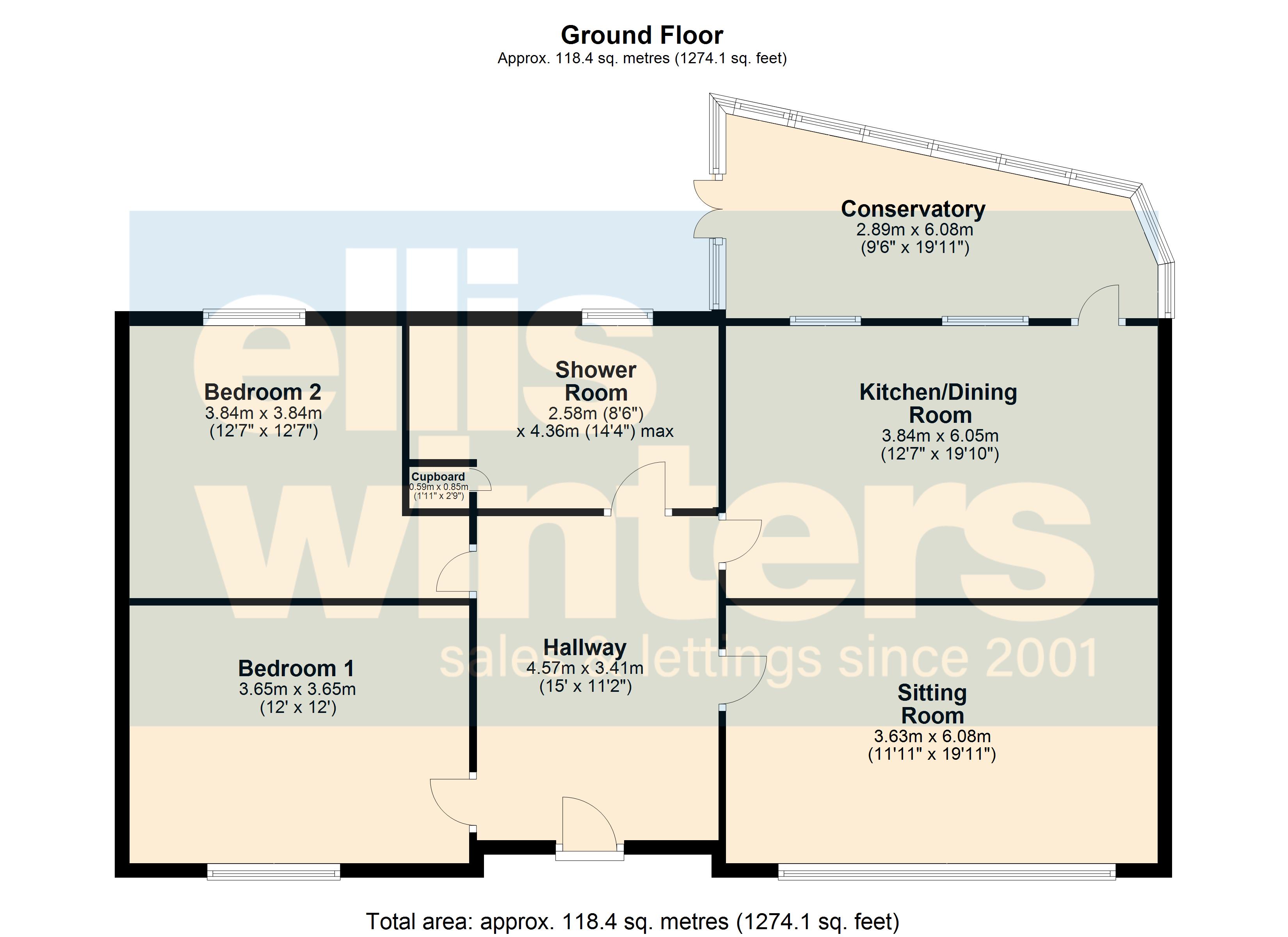 14, Blue Lane, Wimblington floorplan