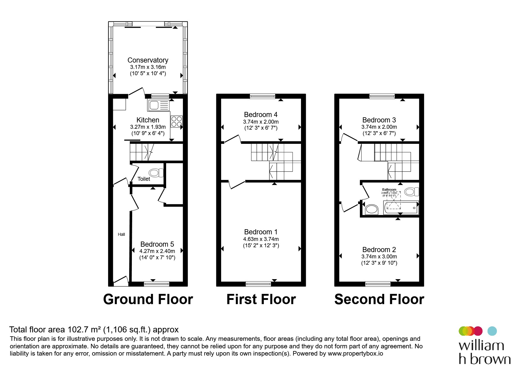 4, Clinton Court, Nottingham floorplan