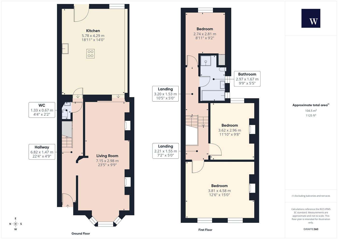 Milkwood Road, London floorplan