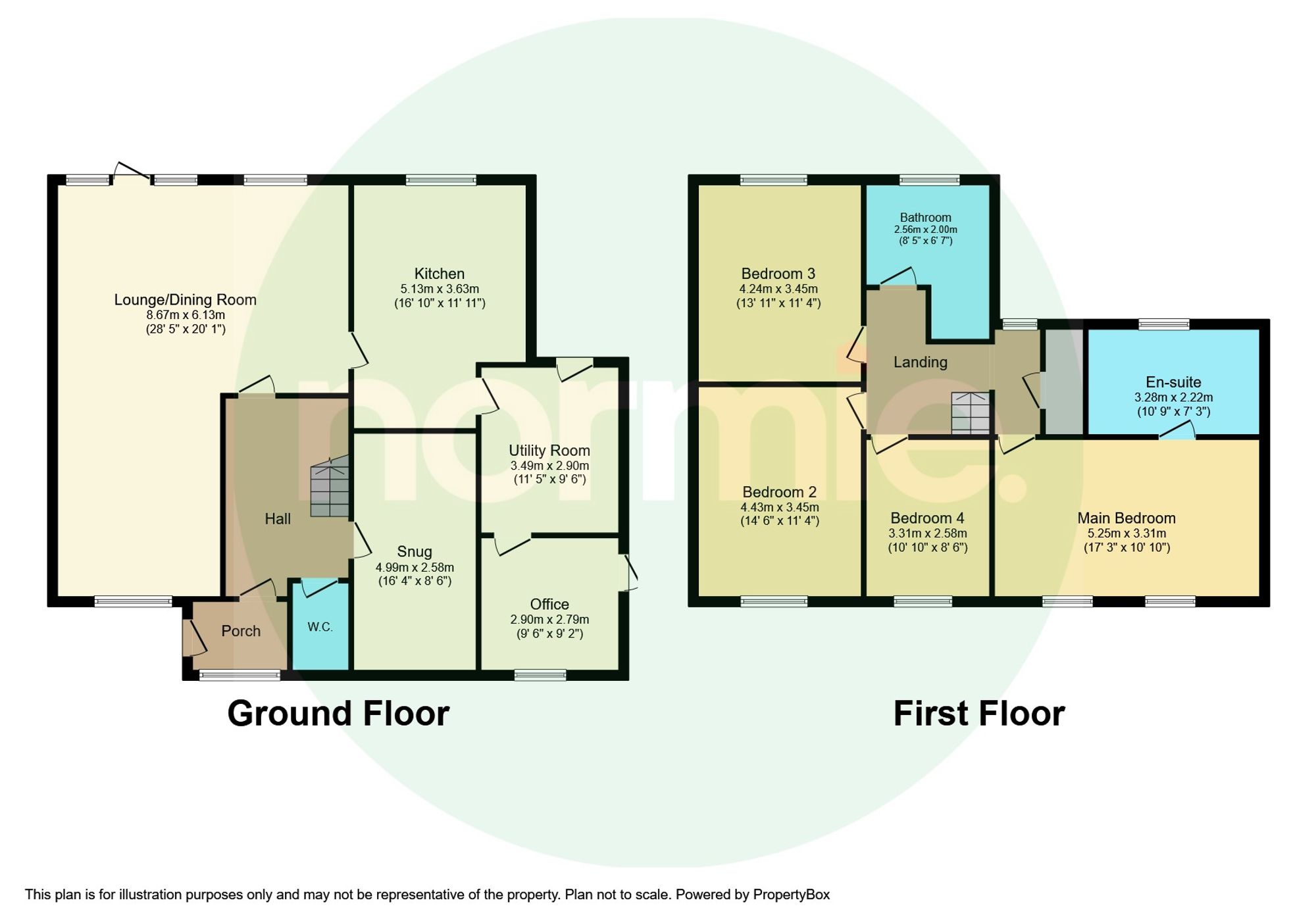 45 Hillingdon Road, Manchester floorplan