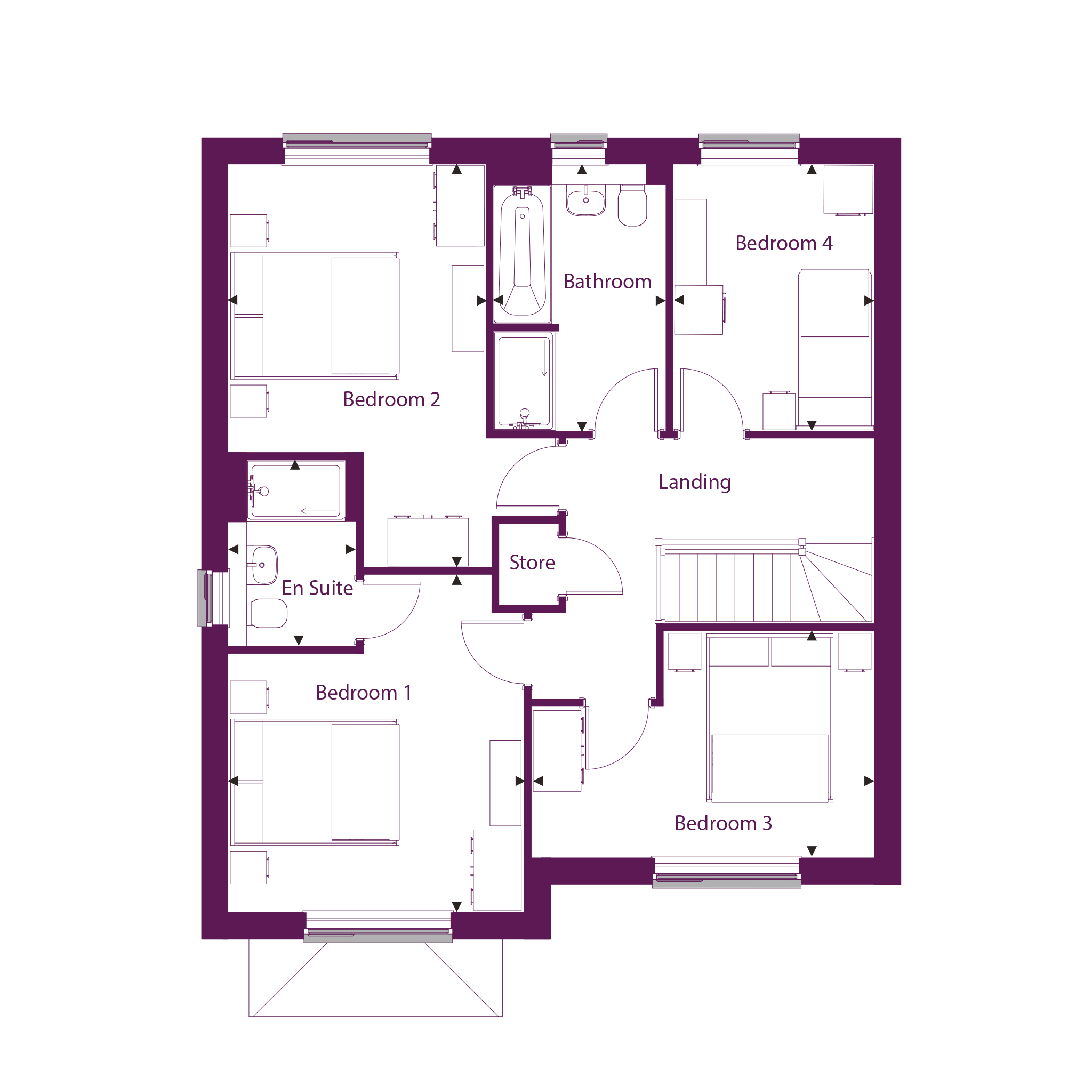 6, Holland Drive, Medstead floorplan