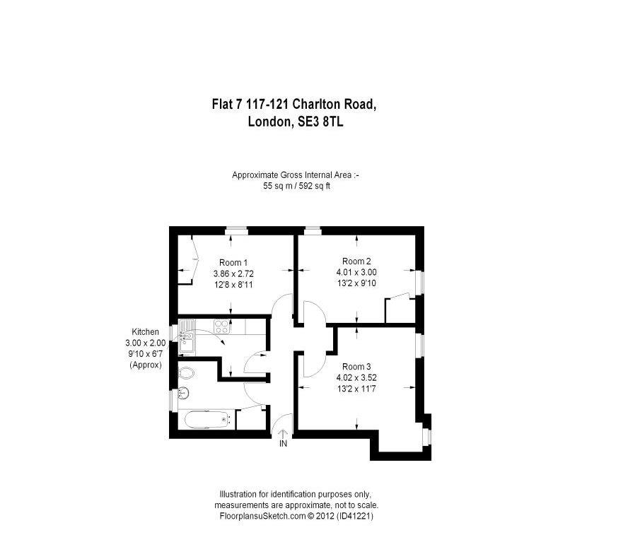 2 Bedrooms Flat to rent in Charlton Road, Blackheath SE3