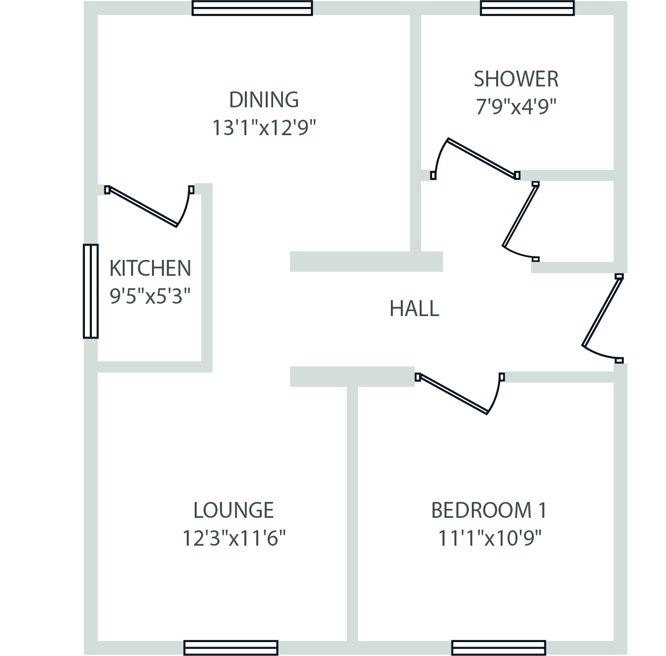 1 Bedrooms Flat for sale in Dalnottar Terrace, Old Kilpatrick, Glasgow G60