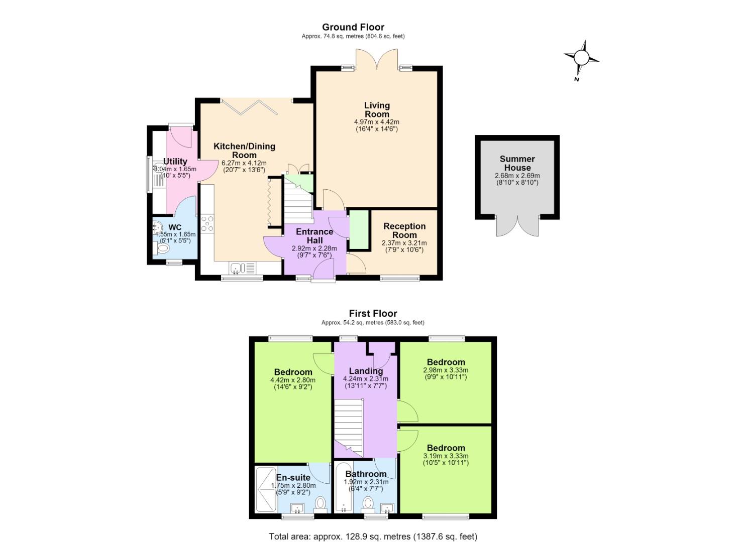 4 Harley's Court, Main Street, Swadlincote floorplan