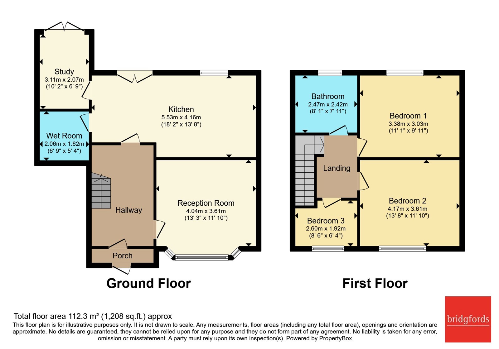 40, Burleigh Road, Manchester floorplan