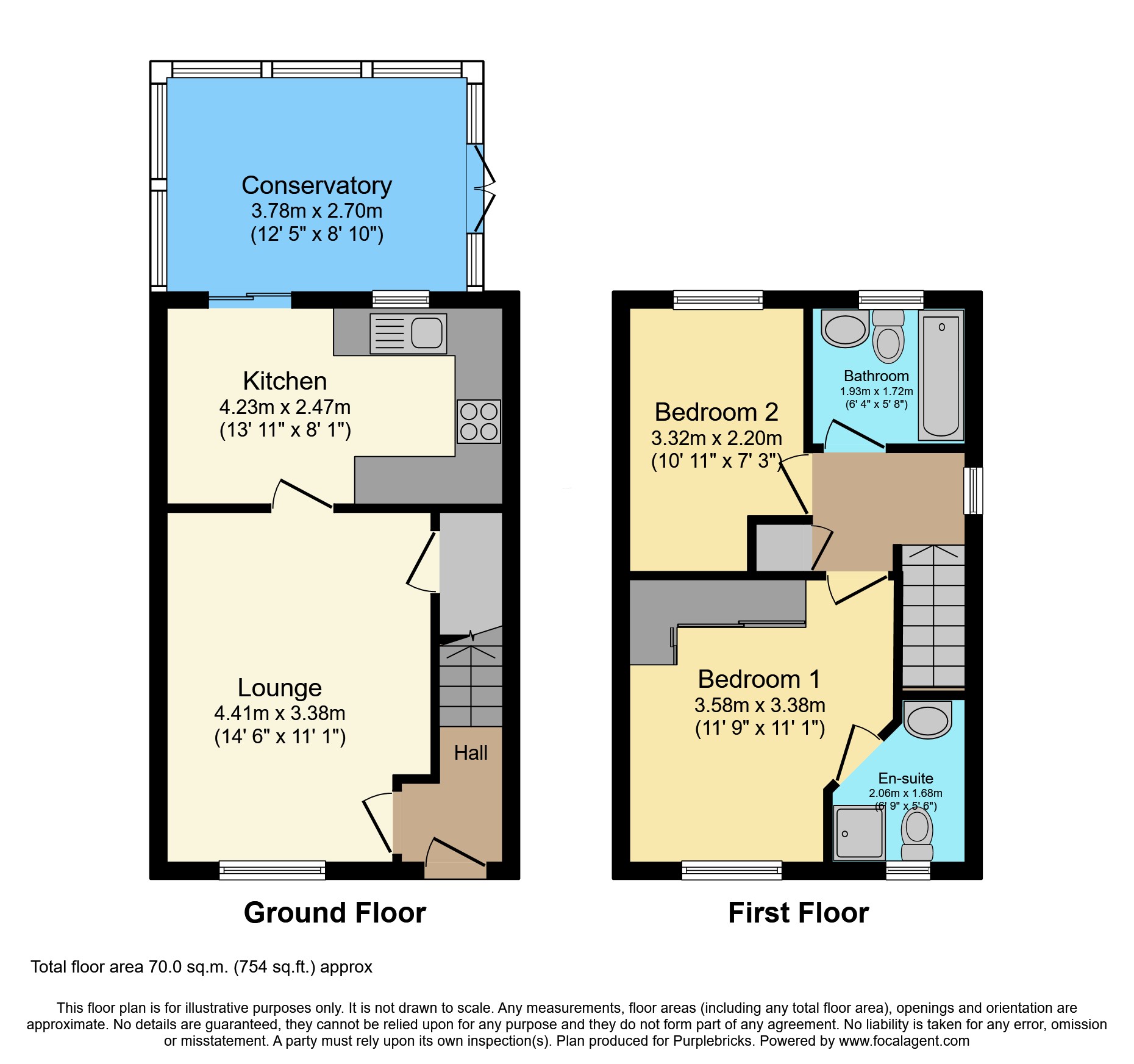 18, Ellingham Way, Northwich floorplan