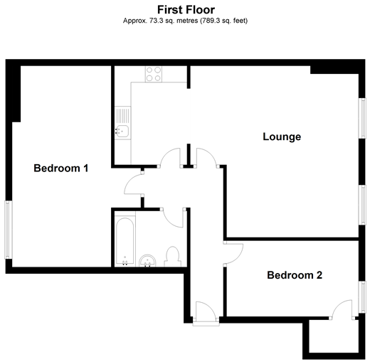 2 Bedrooms Flat for sale in High Street, Uckfield, East Sussex TN22