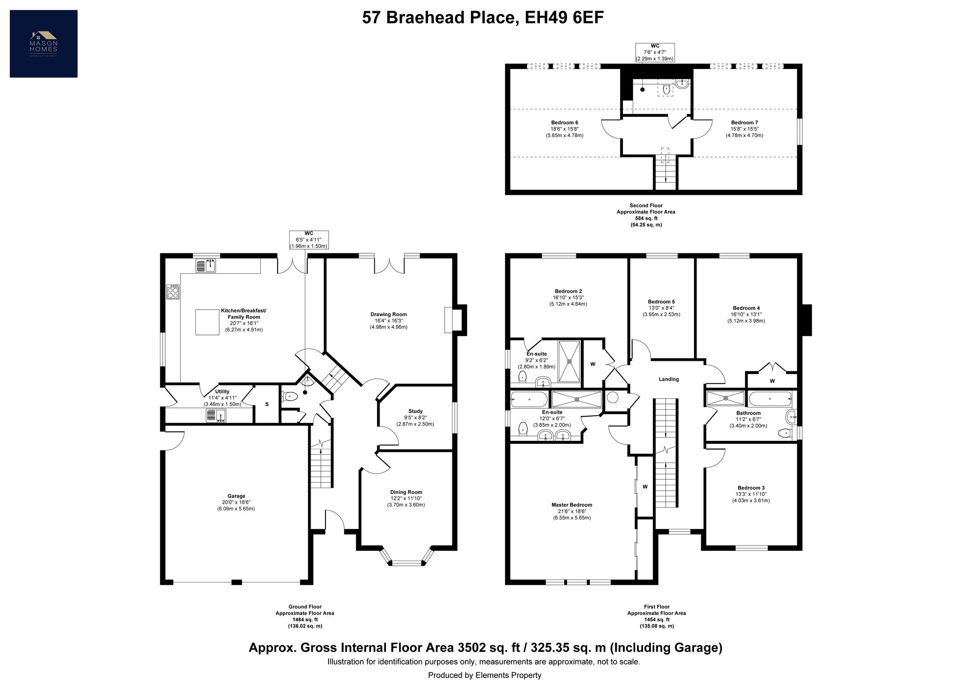 57 Braehead Place, Linlithgow floorplan