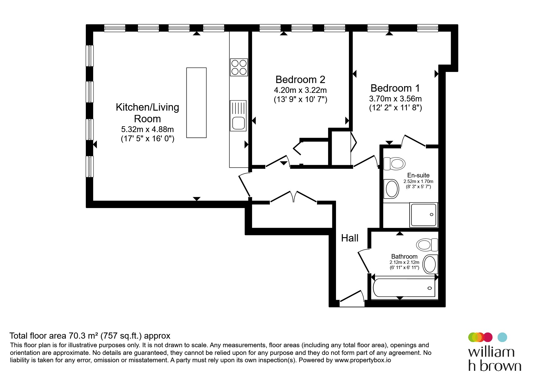 4 Cream, The Cocoa Works, Haxby Road, York floorplan