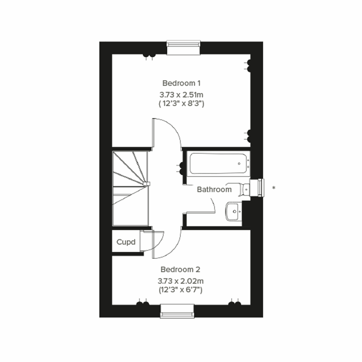 Plot 187, The Furlongs  Towcester Grange, Towcester floorplan