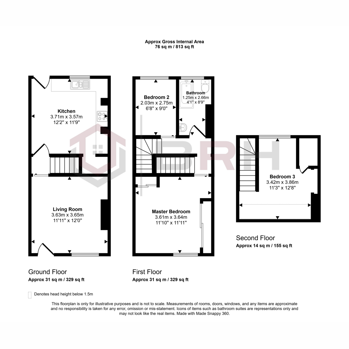 211, Barnsley Road, Barnsley floorplan