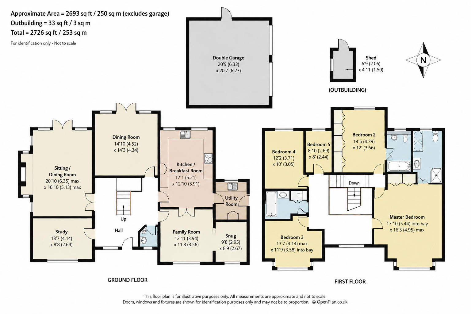1 Woodlands, Clapham Park, Bedford floorplan