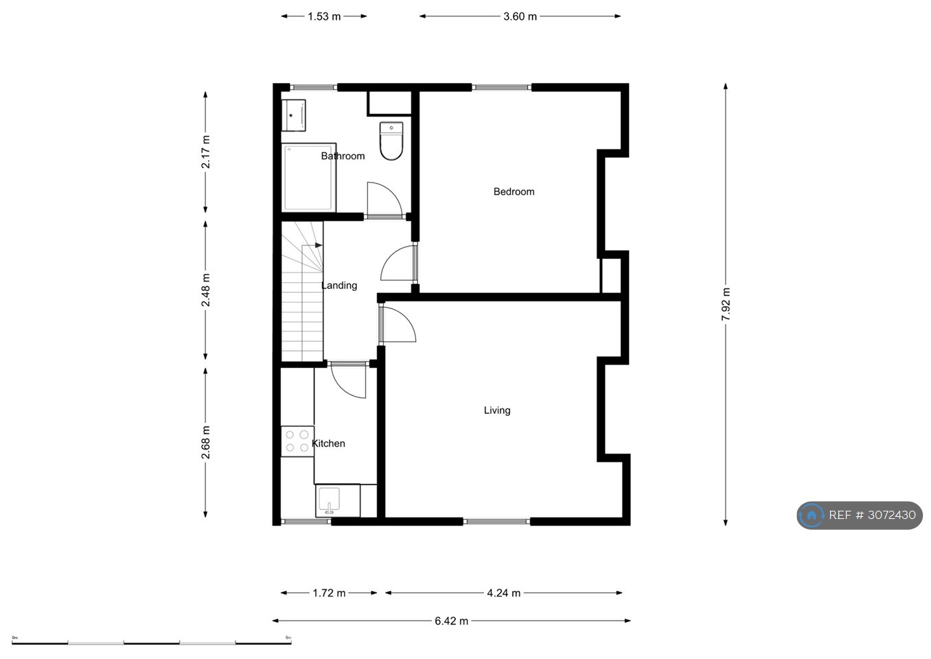 Peckham Hill St, London floorplan