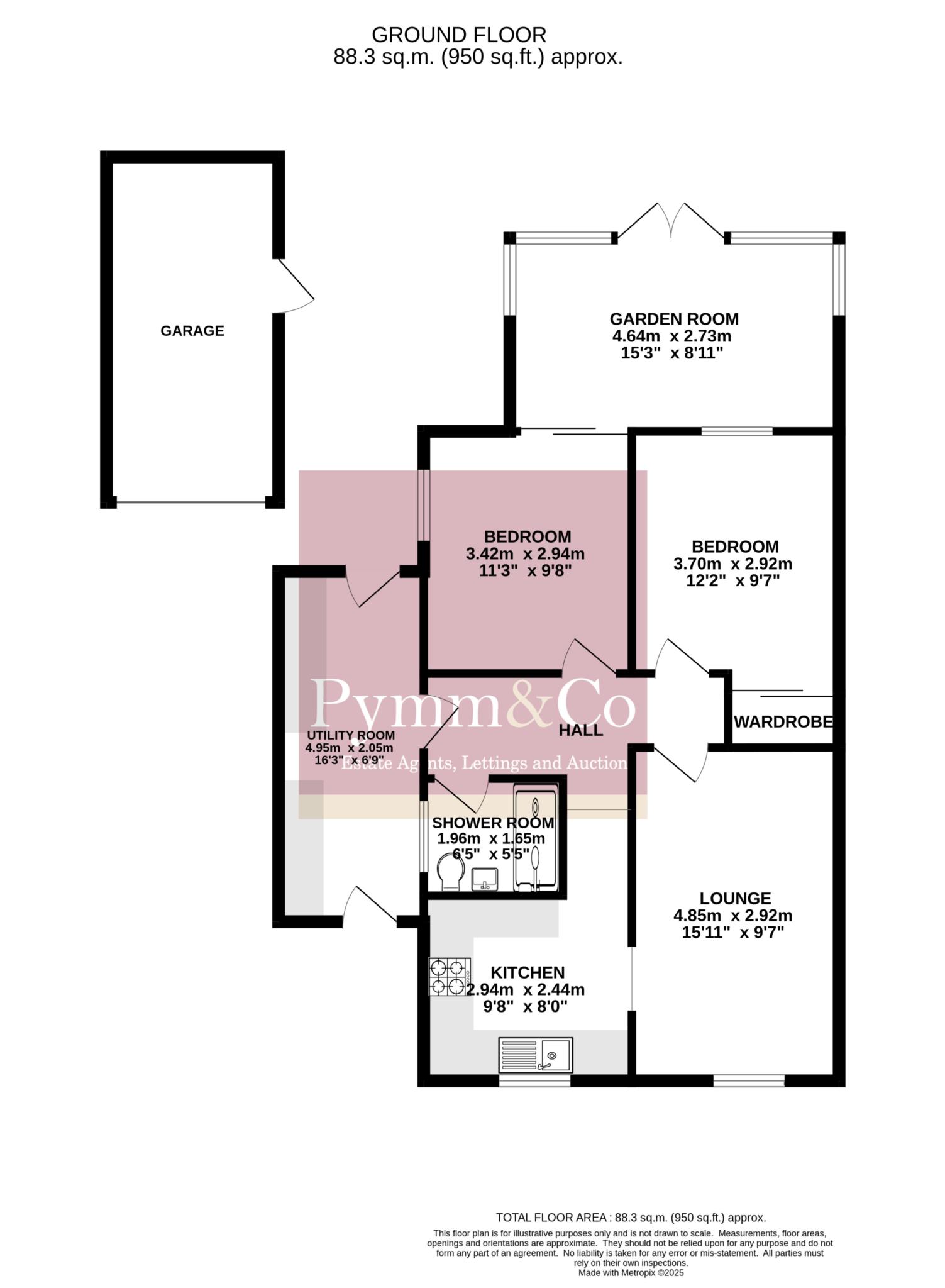 20, Ellinor Road, North Walsham floorplan