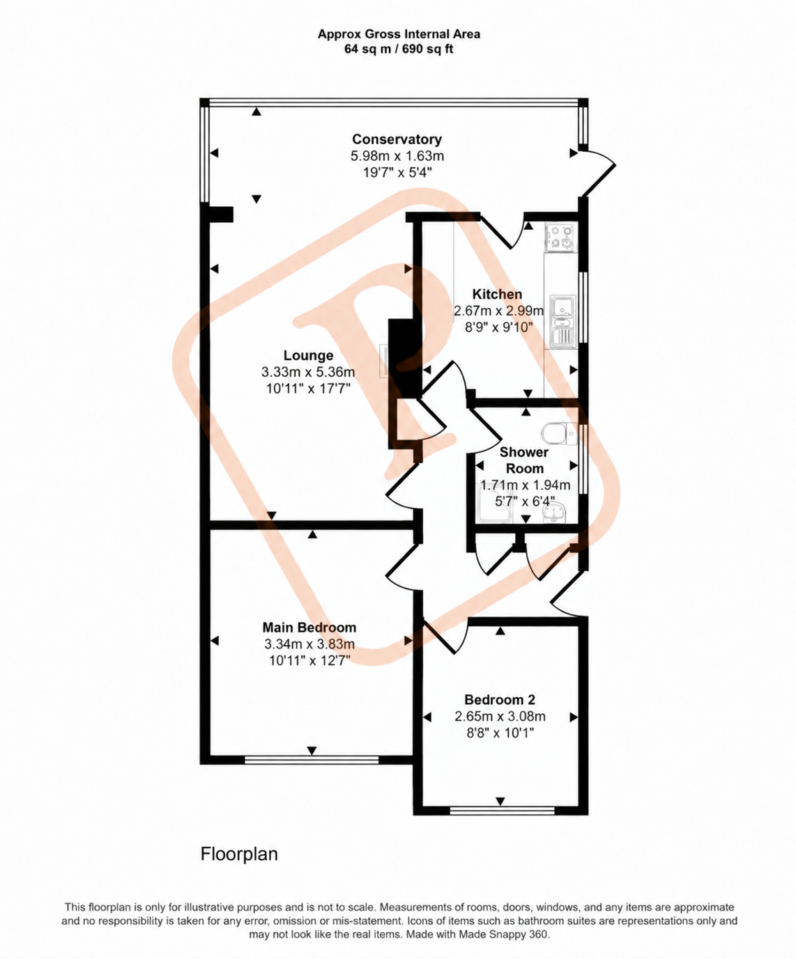 Rosecroft Close, Essex floorplan