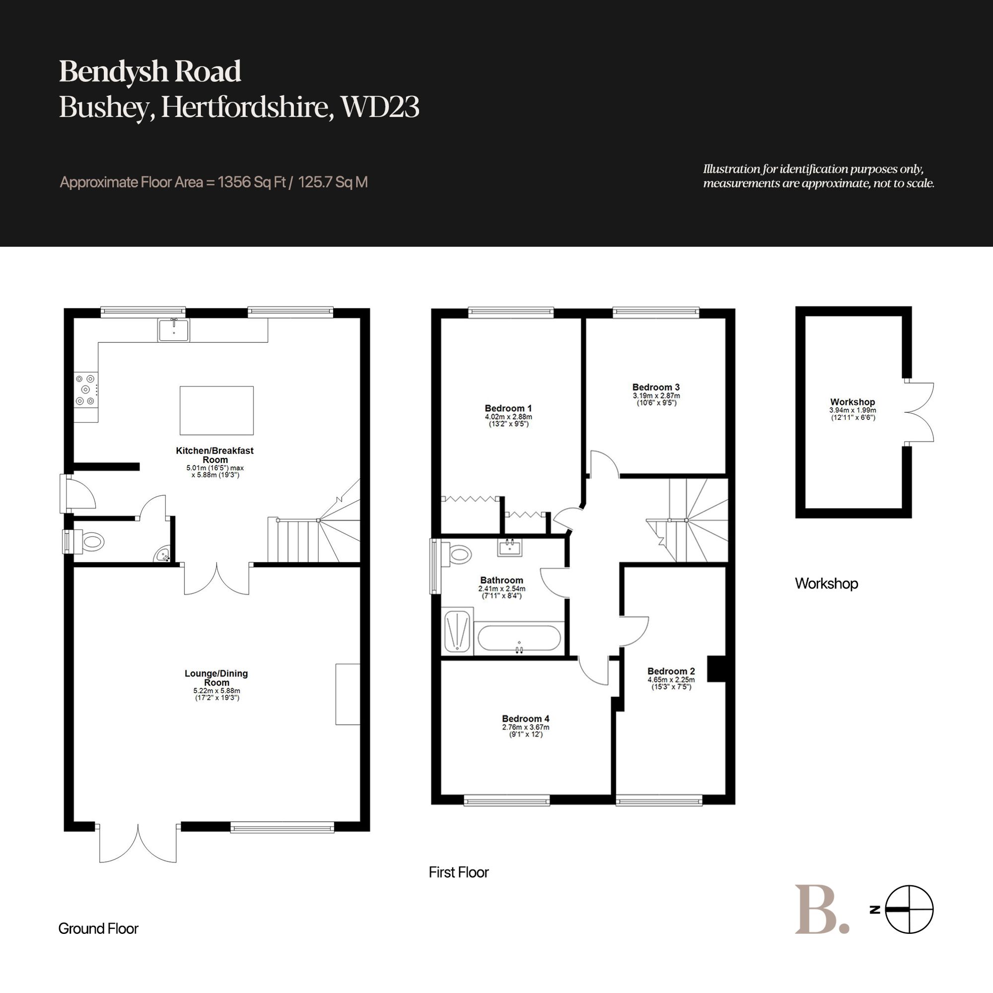 20 Bendysh Road, Bushey floorplan