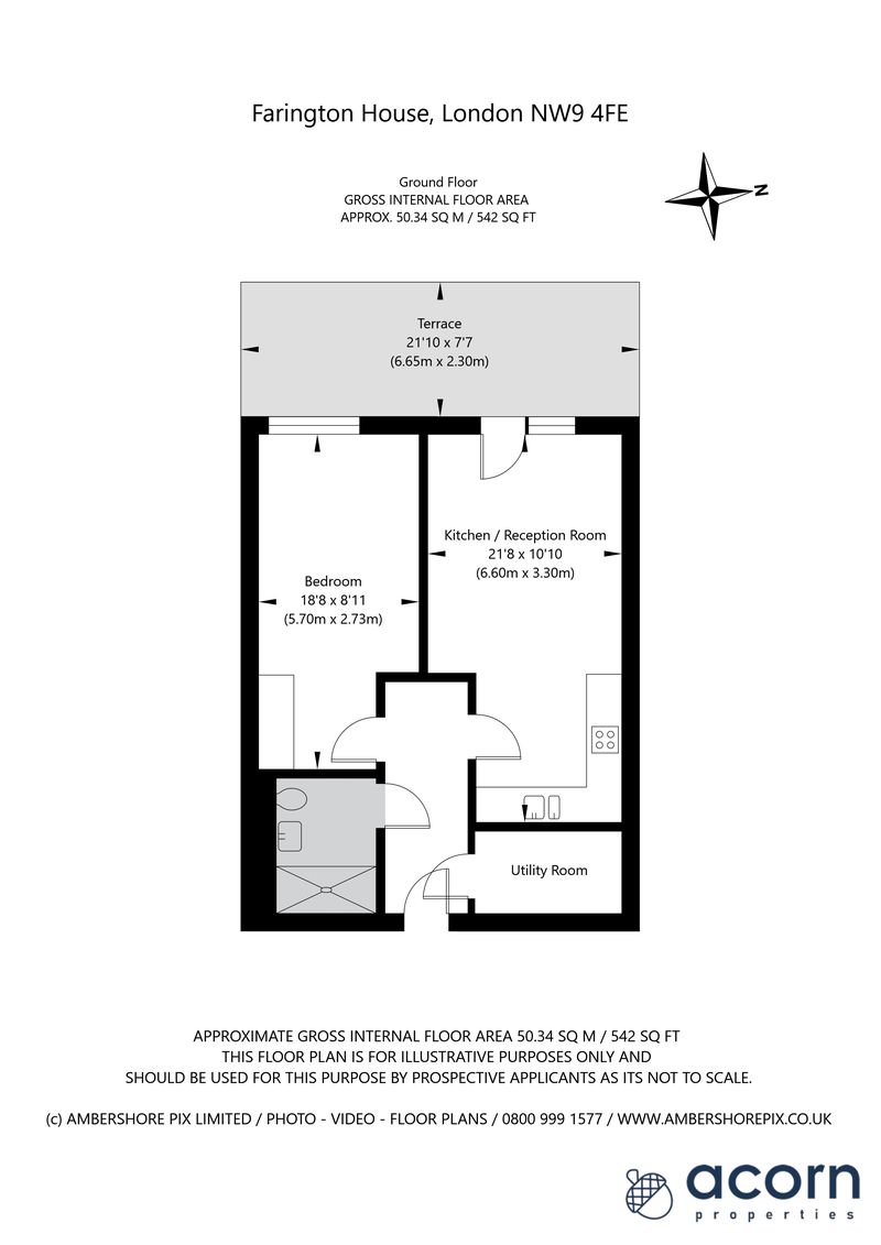 5,, Farington House, London floorplan