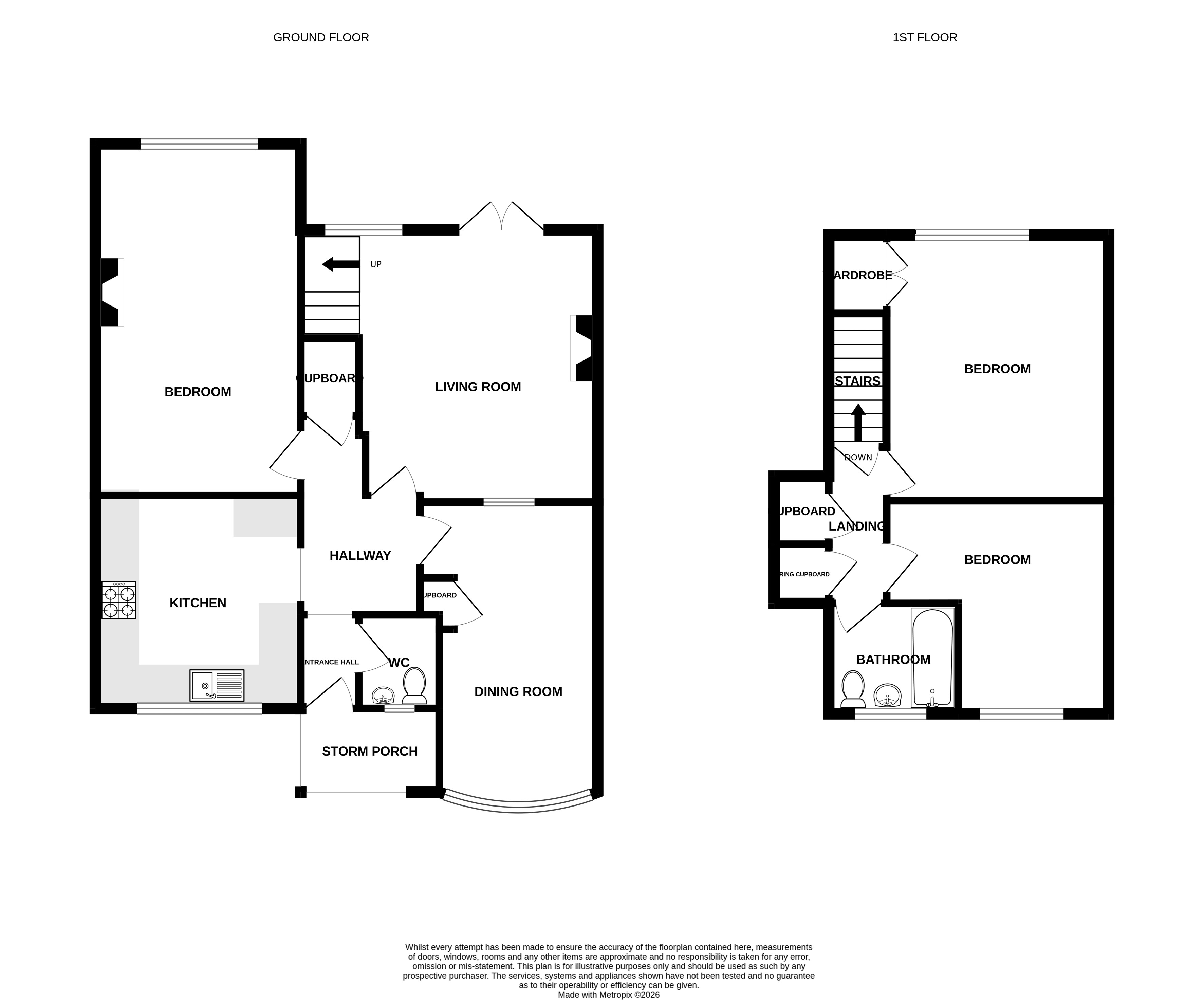 6, Church Lane, Stone floorplan