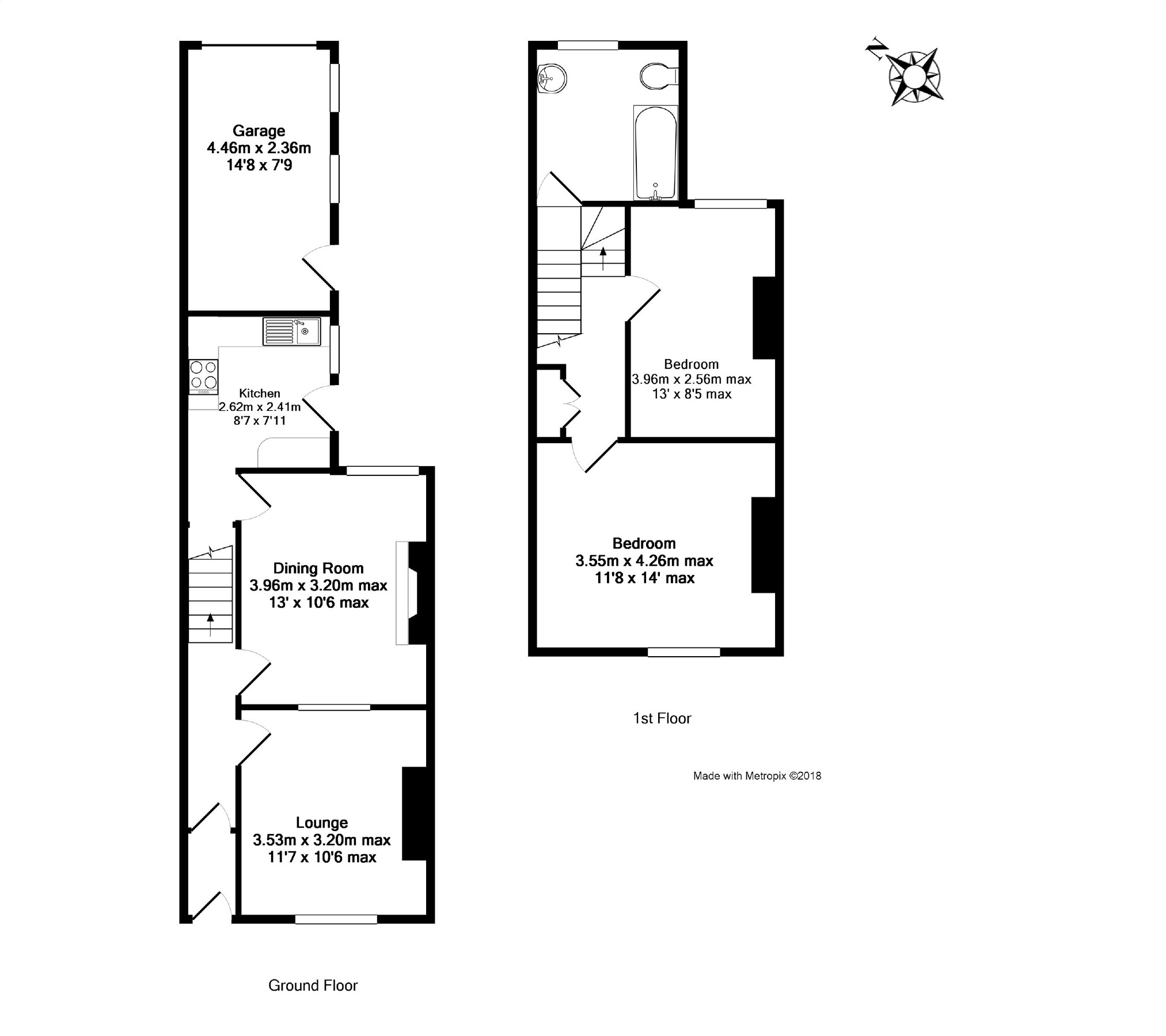 2 Bedrooms Terraced house to rent in Westgate Road, Barrow In Furness, Cumbria LA14