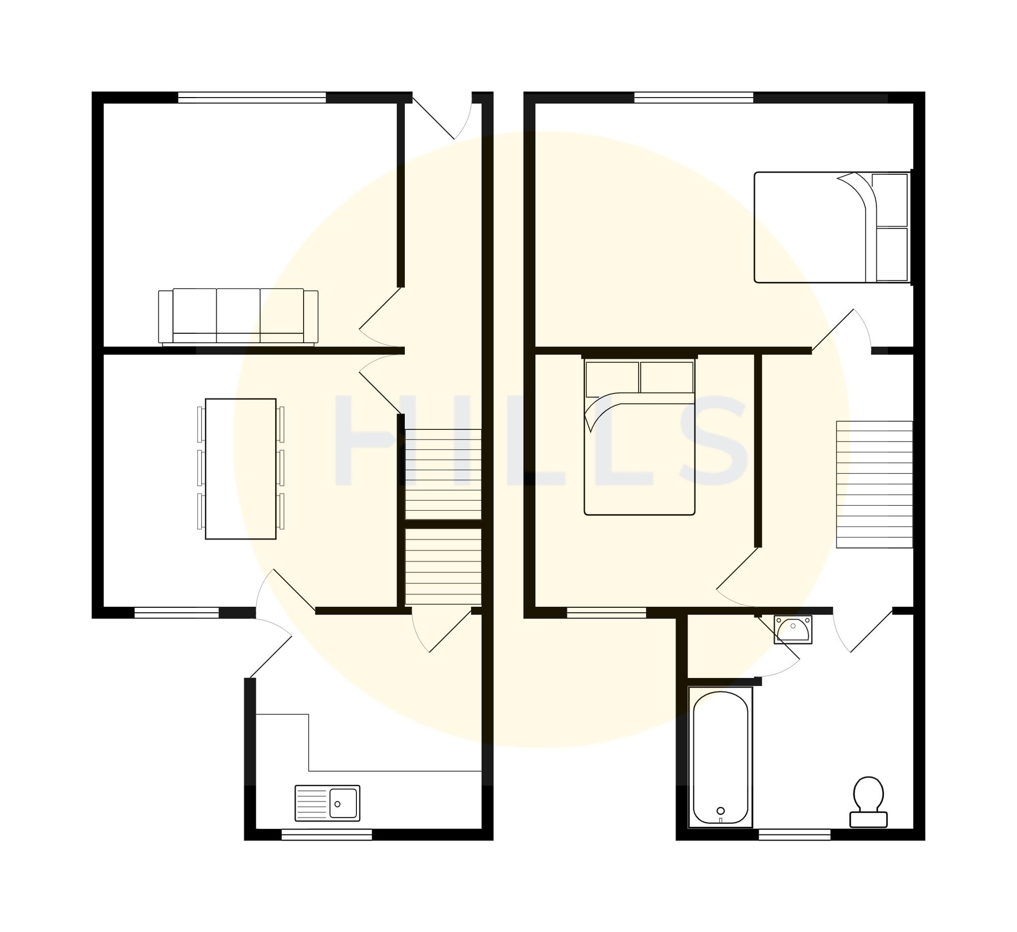 58 Hampden Grove, Manchester floorplan