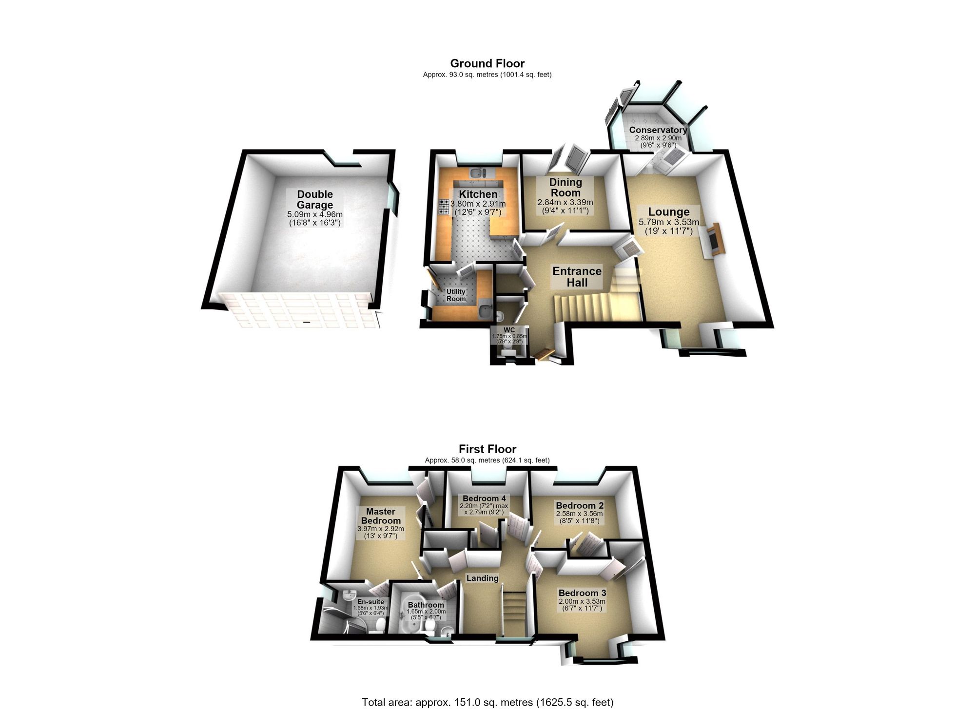 26 Clarke Court, Northampton floorplan