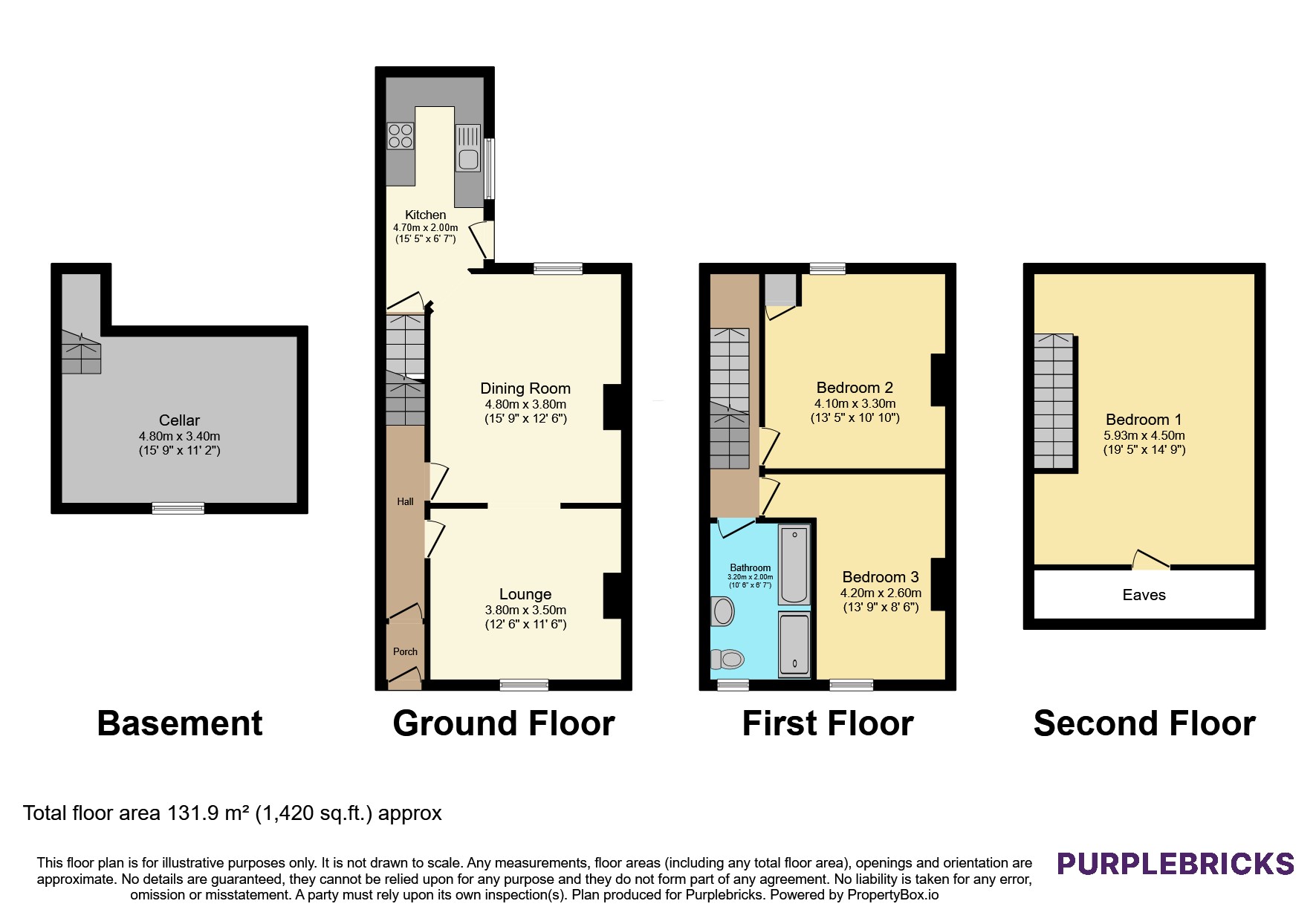 18, Charles Street, Rossendale floorplan